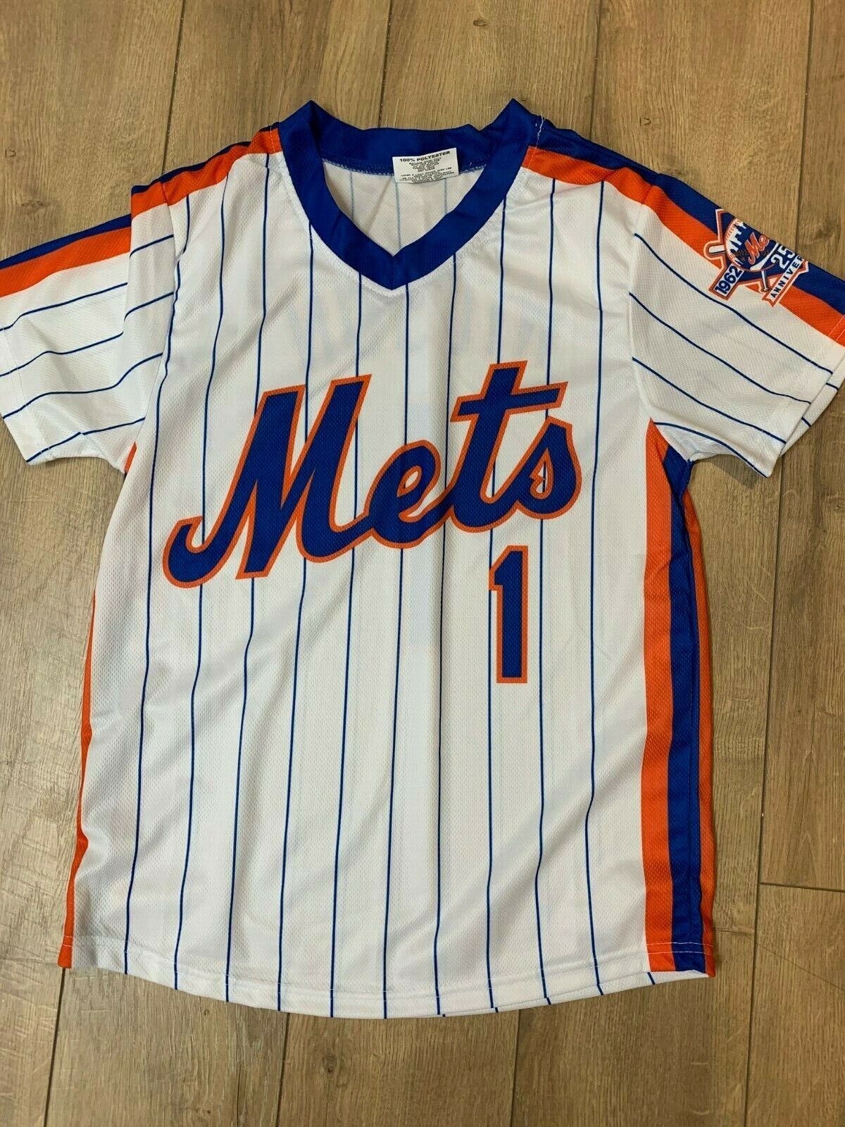 Mets promotional jersey No. 1 Wilson size S EUC