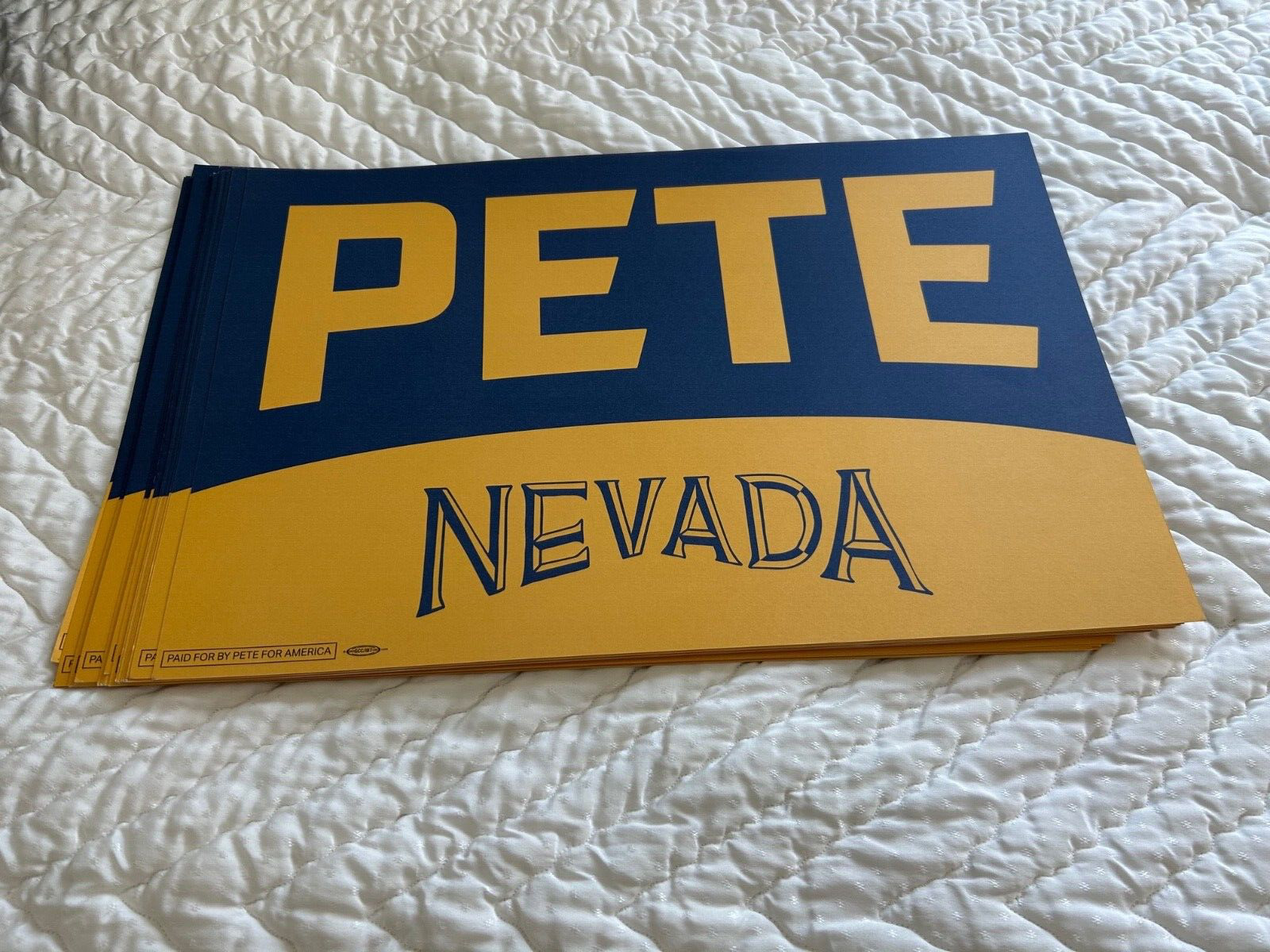 Collection of Pete Buttigieg 2020 Campaign Signs