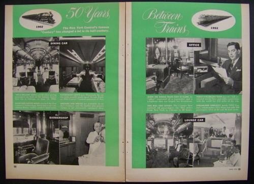 1902-1952 NY Central CENTURY LOCOMOTIVE 50 Year PICTORIAL