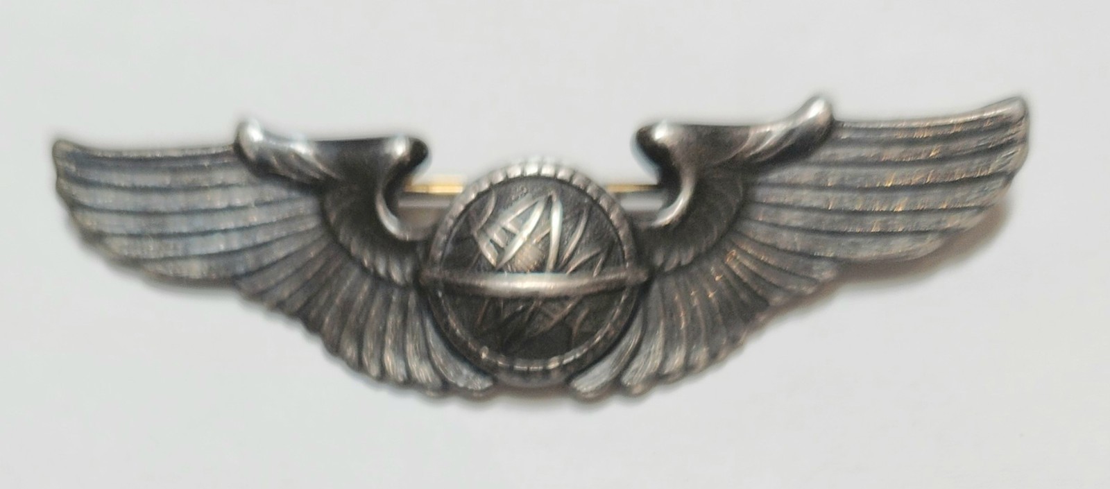 Vtg Sterling WW11 Army Airforce USA Navigator 7.1gm 2\ Vtg Sterling WW11 Army Airforce USA Navigator 7.1gm 2\
