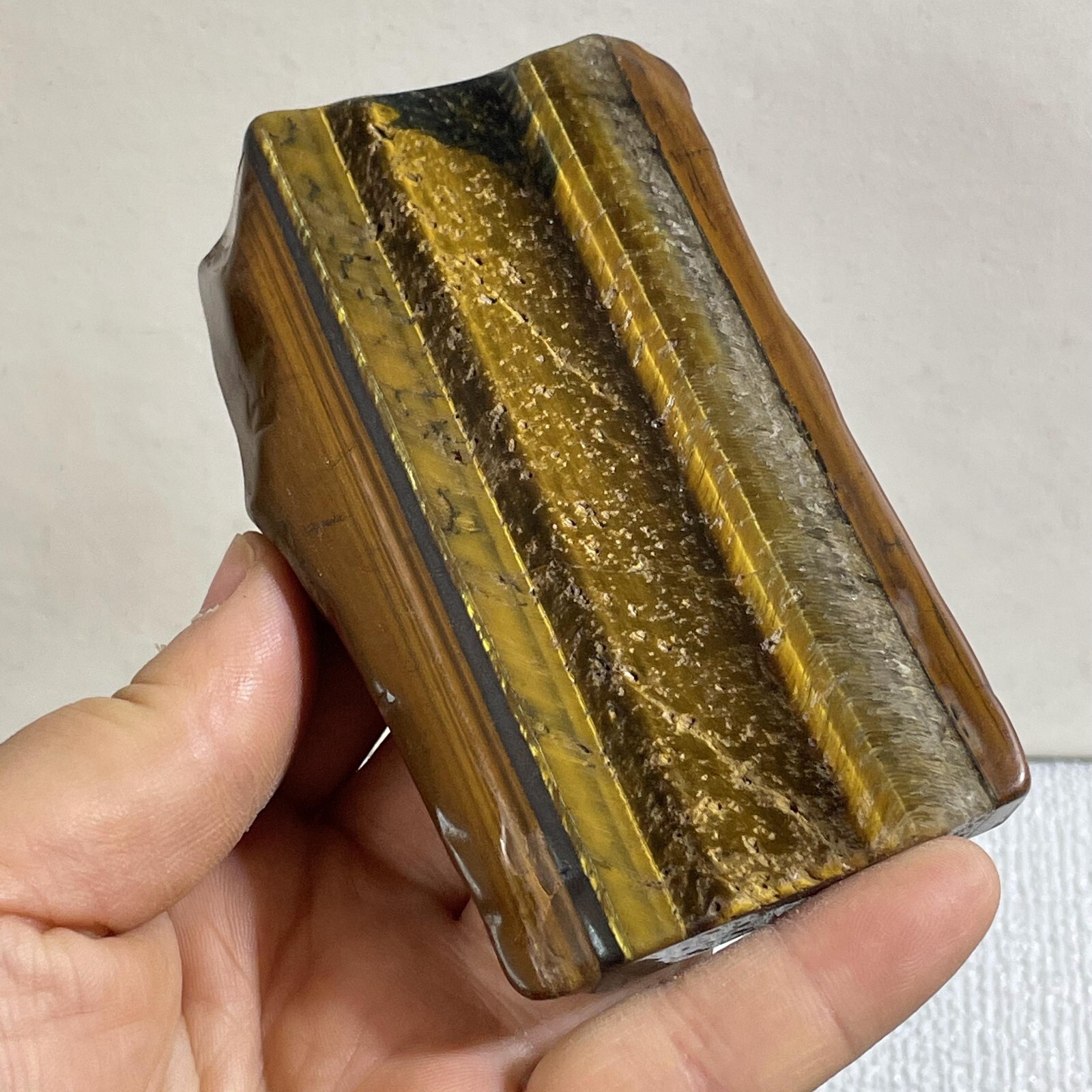 229g Natural tiger's-eye Rough Raw Stone Rock Specimen Reiki healing 229g Natural tiger's-eye Rough Raw Stone Rock Specimen Reiki healing