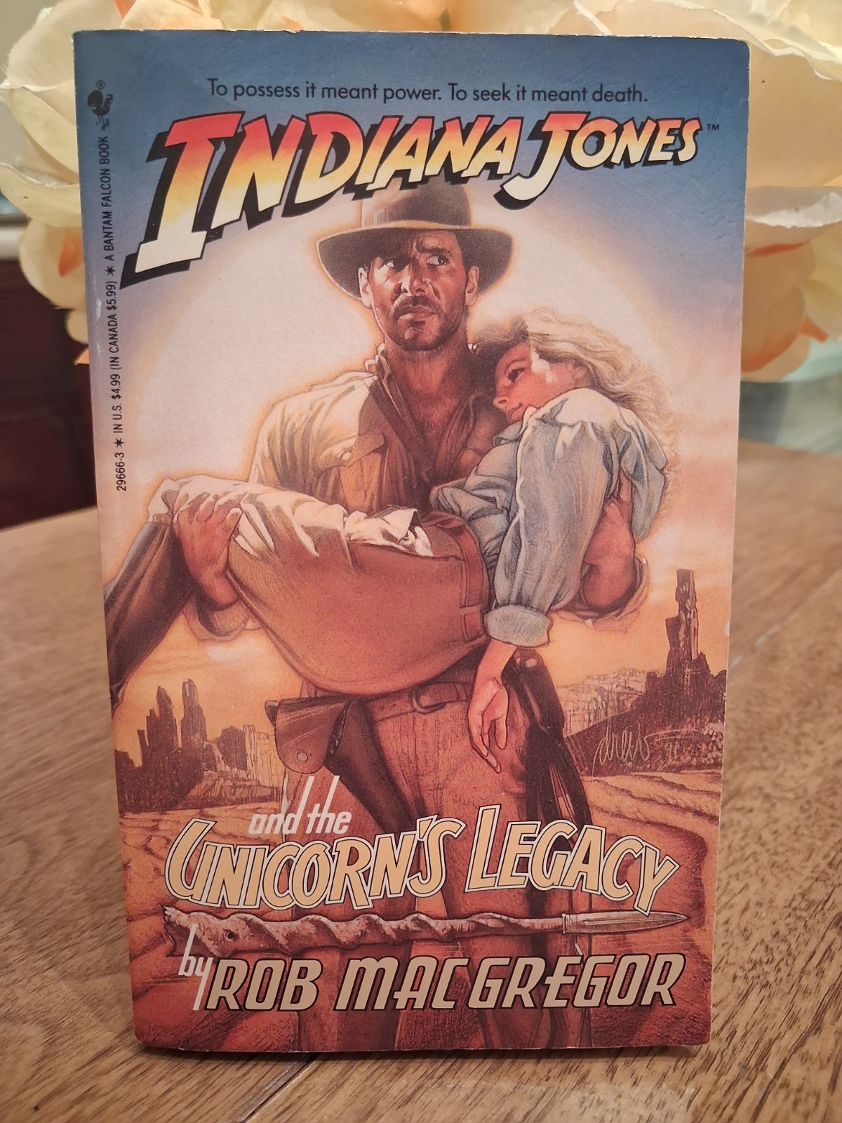 INDIANA JONES and the Unicorn's Legacy By Rob Macgregor Bantam Paperback UNREAD INDIANA JONES and the Unicorn's Legacy By Rob Macgregor Bantam Paperback UNREAD