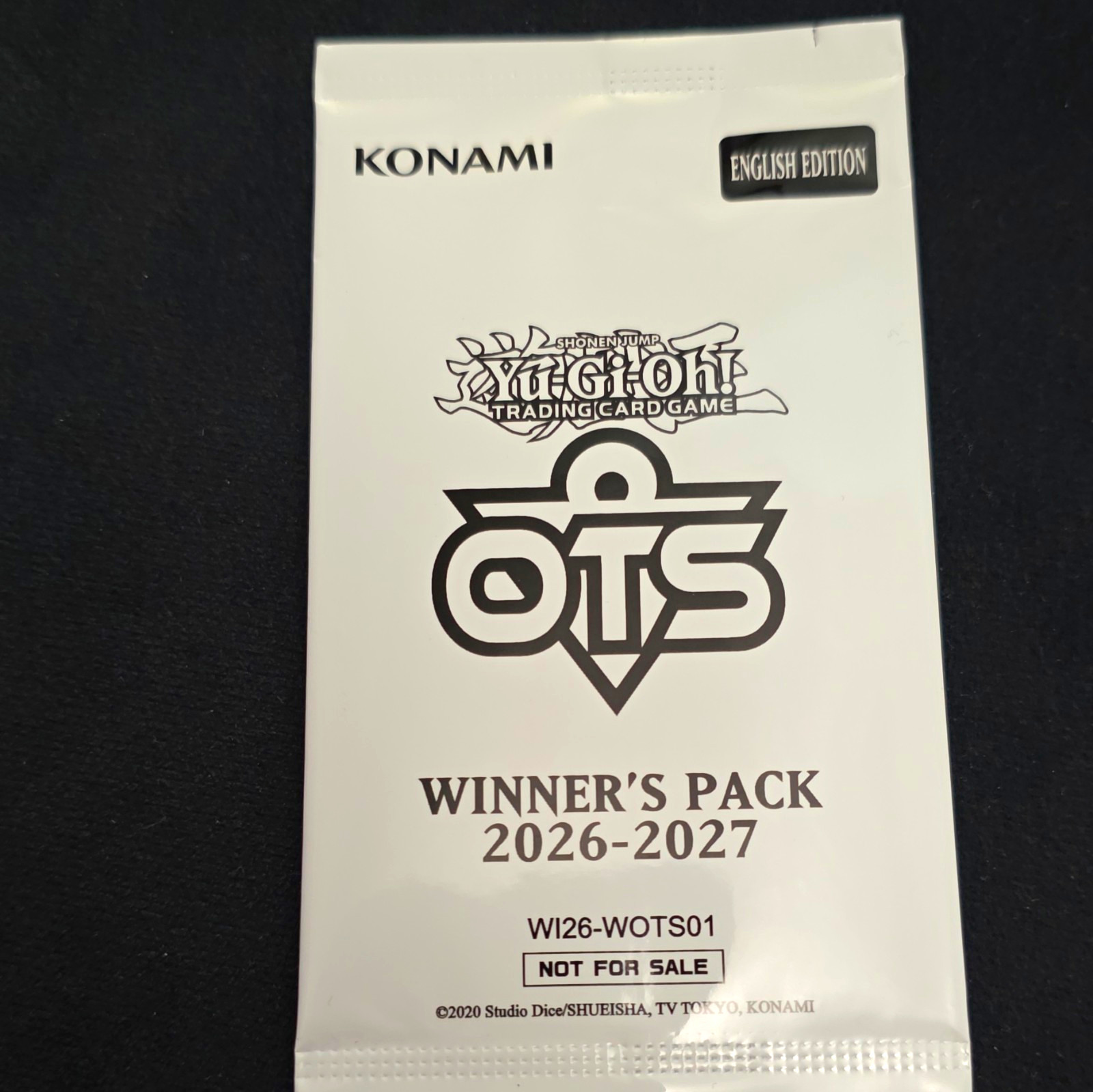 Konami Yu-Gi-Oh TCG OTS Winner's Pack 2026-2027 Pack English WI26-WOTS01 Konami Yu-Gi-Oh TCG OTS Winner's Pack 2026-2027 Pack English WI26-WOTS01