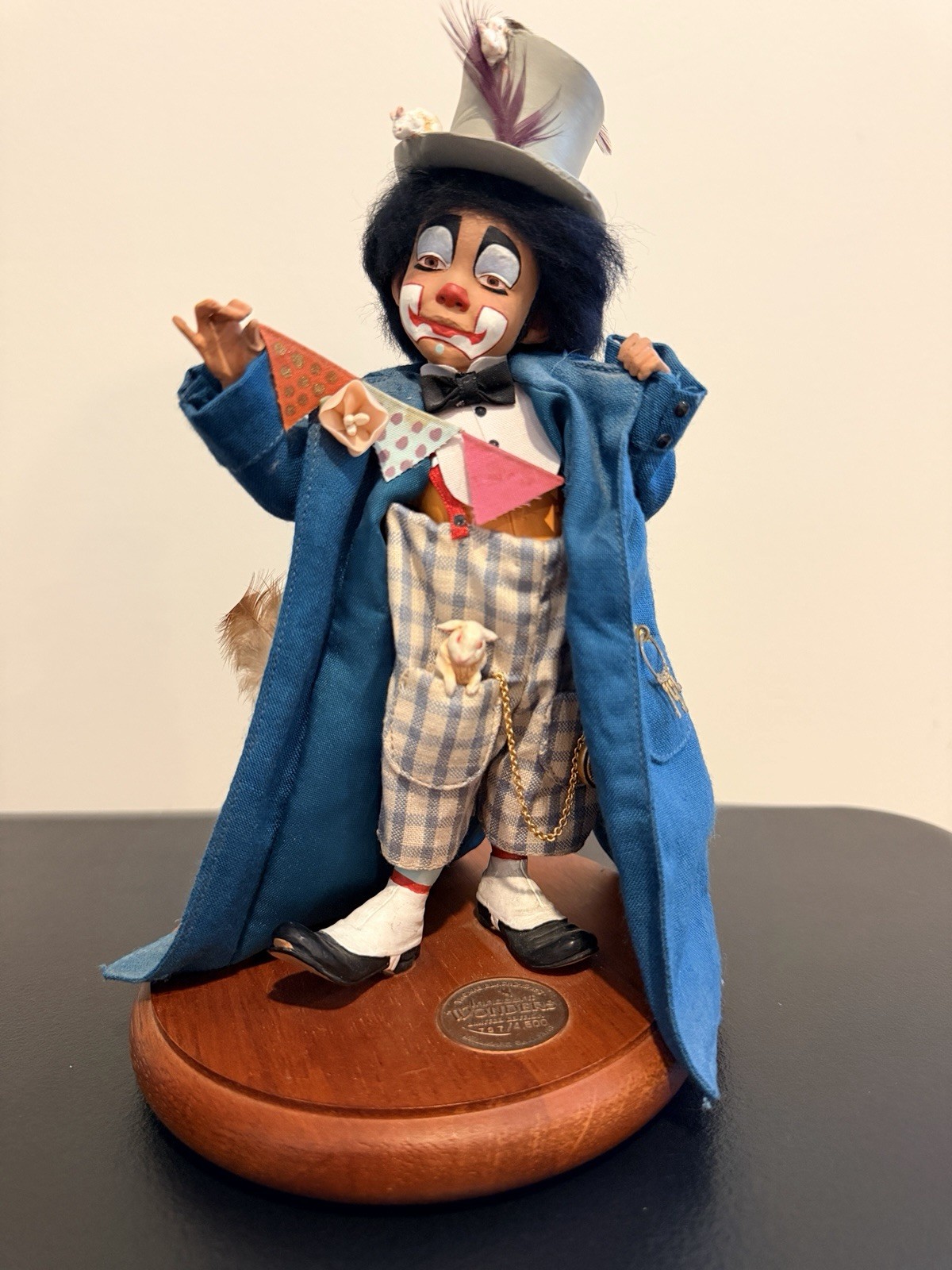Thomas Blackshear Innocent Wonders POCKETS the Clown Magician 797/4500 Hallmark
