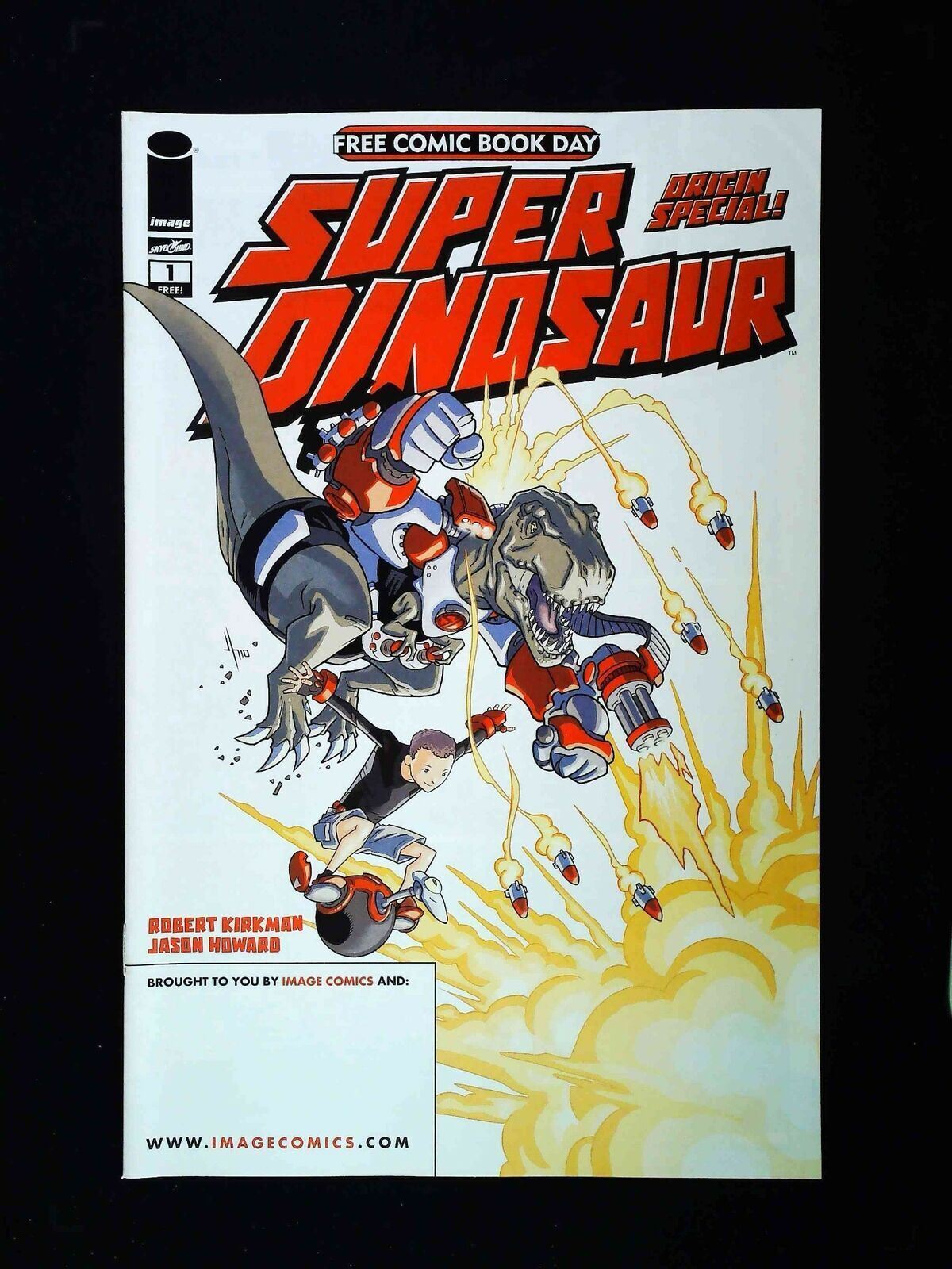Super Dinosaur Origin Special Fcbd #1  Image Comics 2011 Vf/Nm