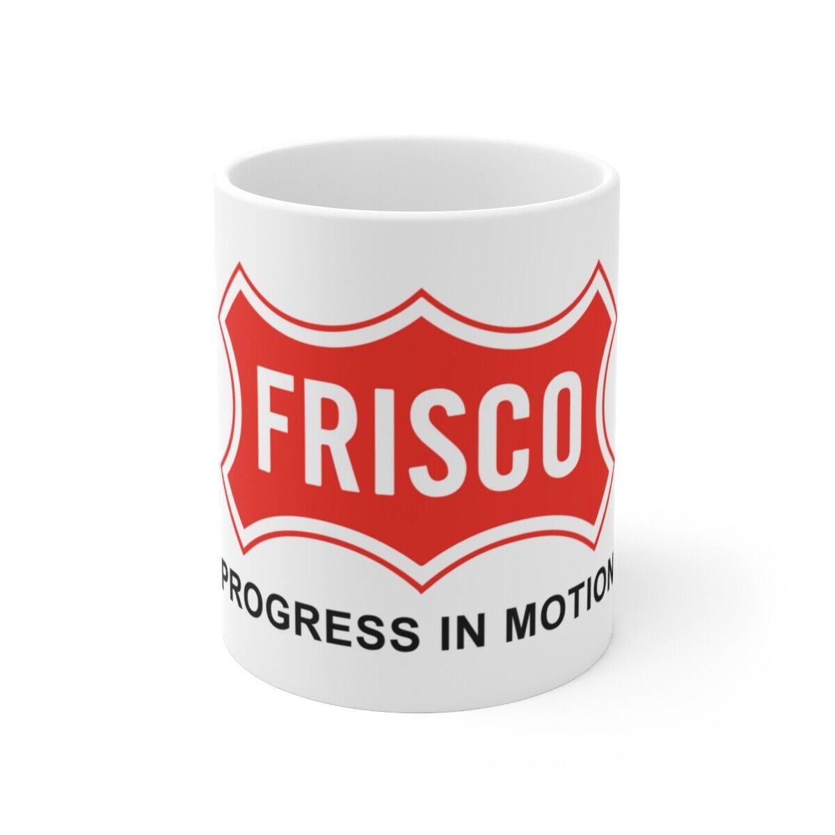 Flag of Frisco, Texas - White Coffee Cup 11oz