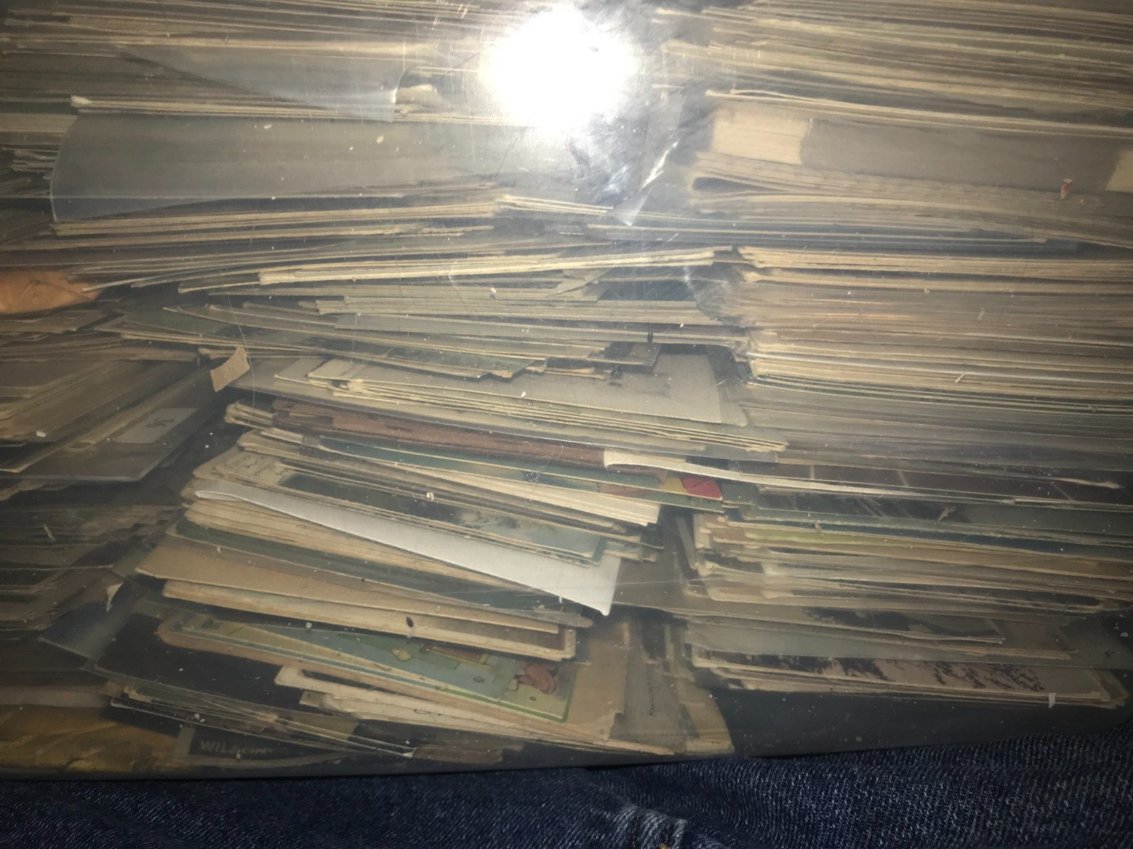 Lot of 100 c1905-1955 postcards.  Rare All unused U.S. Better intermediate
