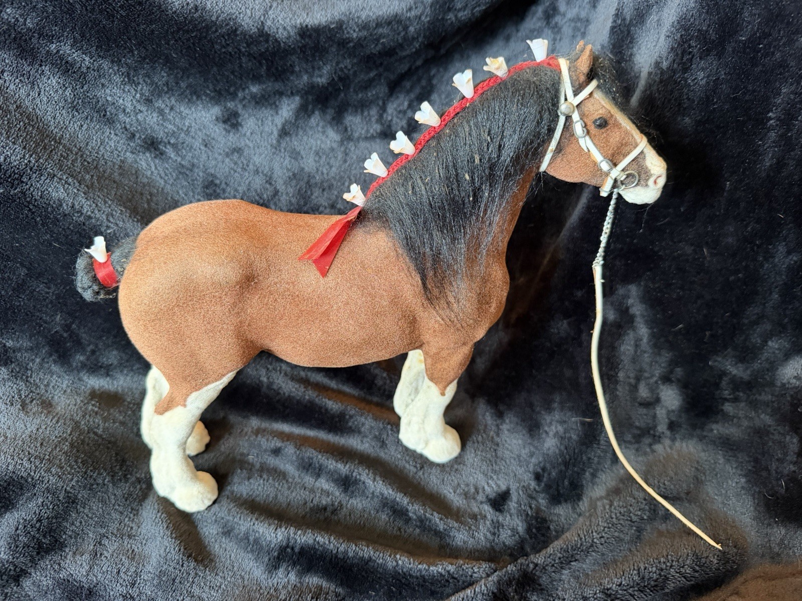 VTG Breyer 1983-1984 Sears Wish Book Flocked Bay Clydesdale Draft 83FLK 20116