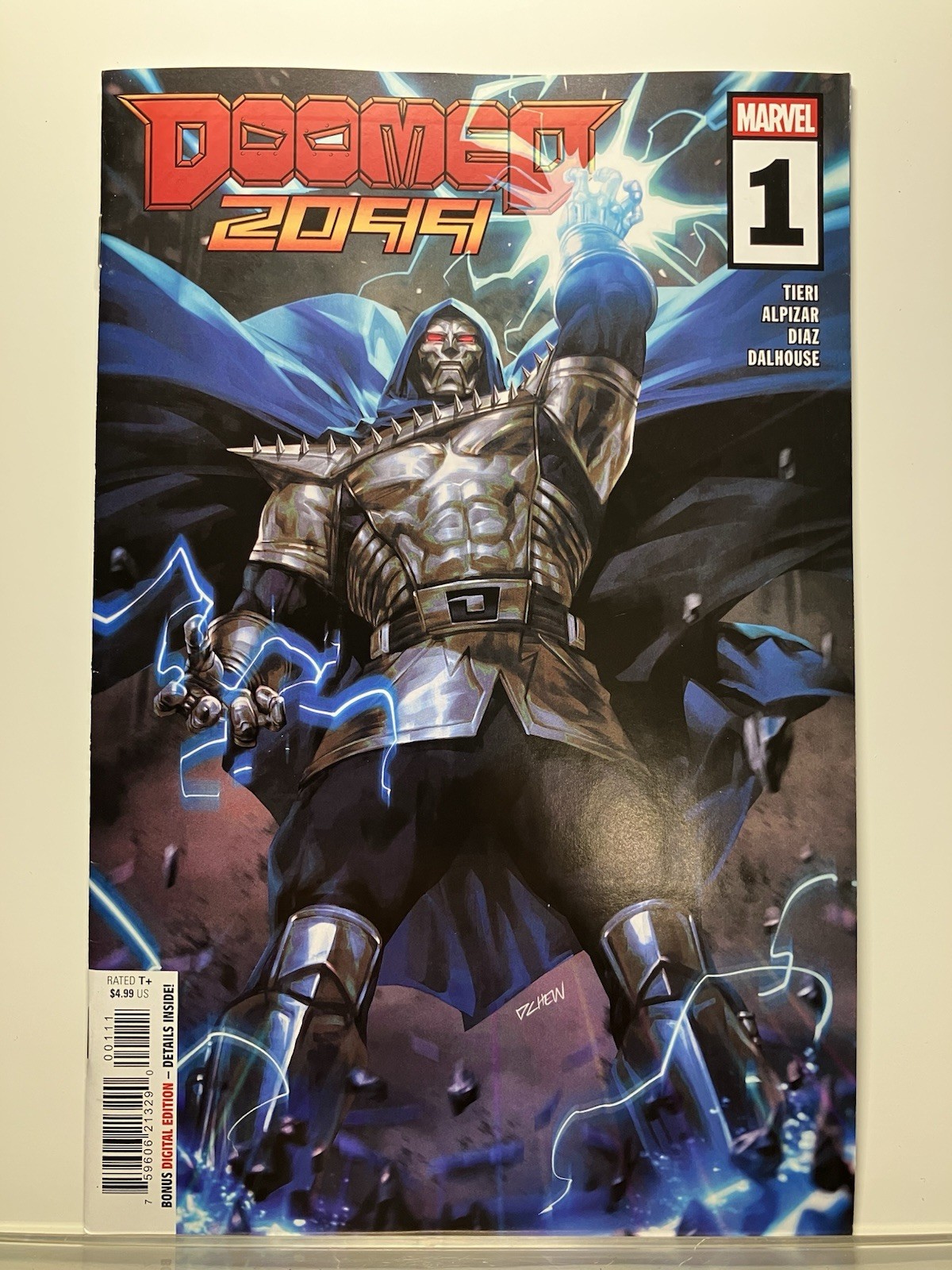 DOOMED 2099 #1 (8-2025) DR. DOOM- MARVEL COMICS- DERRICK CHEW COVER- NEW DOOMED 2099 #1 (8-2025) DR. DOOM- MARVEL COMICS- DERRICK CHEW COVER- NEW
