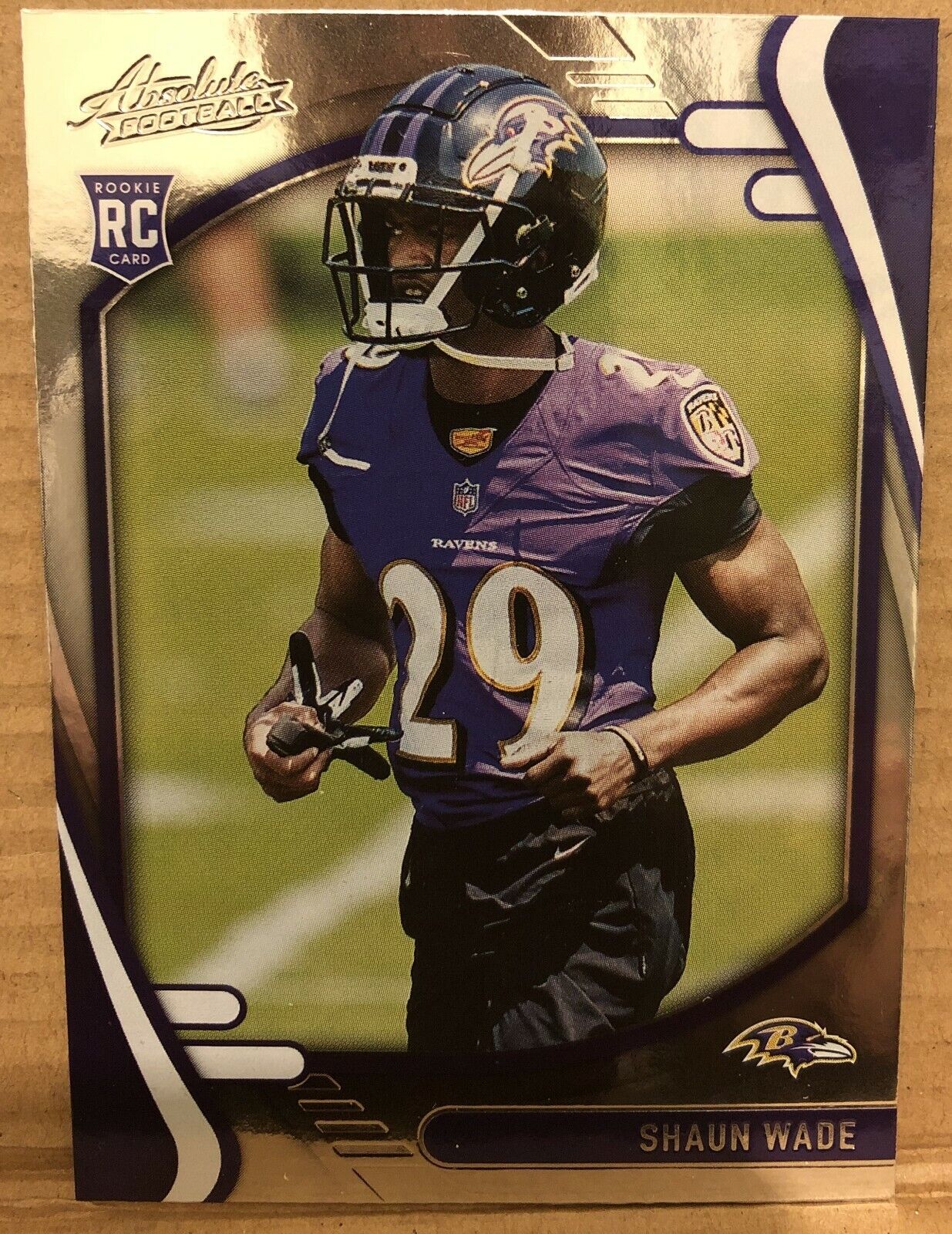 Shaun Wade(Baltimore Ravens)2021 Absolute Rookie Foil Football Card