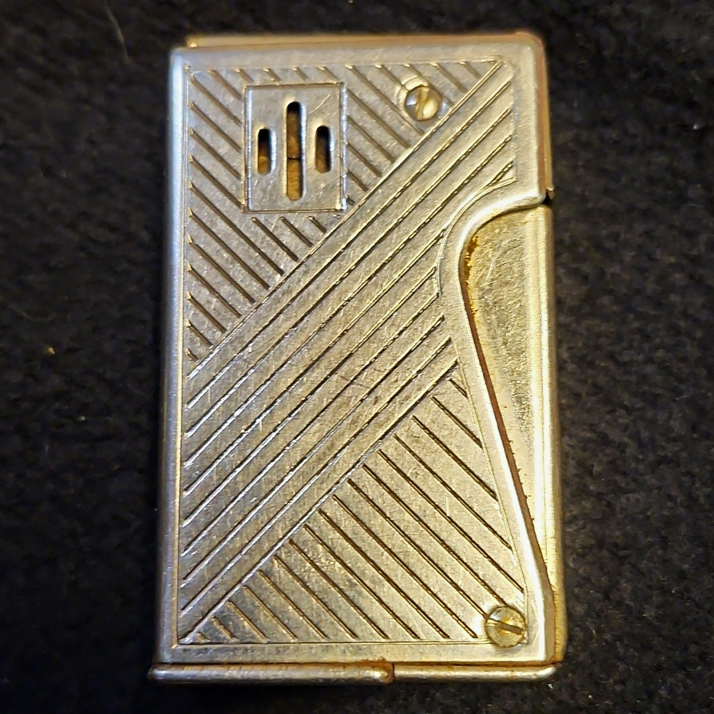 Vintage Clinton Squeeze Lighter Art Deco Made in Austria Brüder Eisert Untested Vintage Clinton Squeeze Lighter Art Deco Made in Austria Brüder Eisert Untested