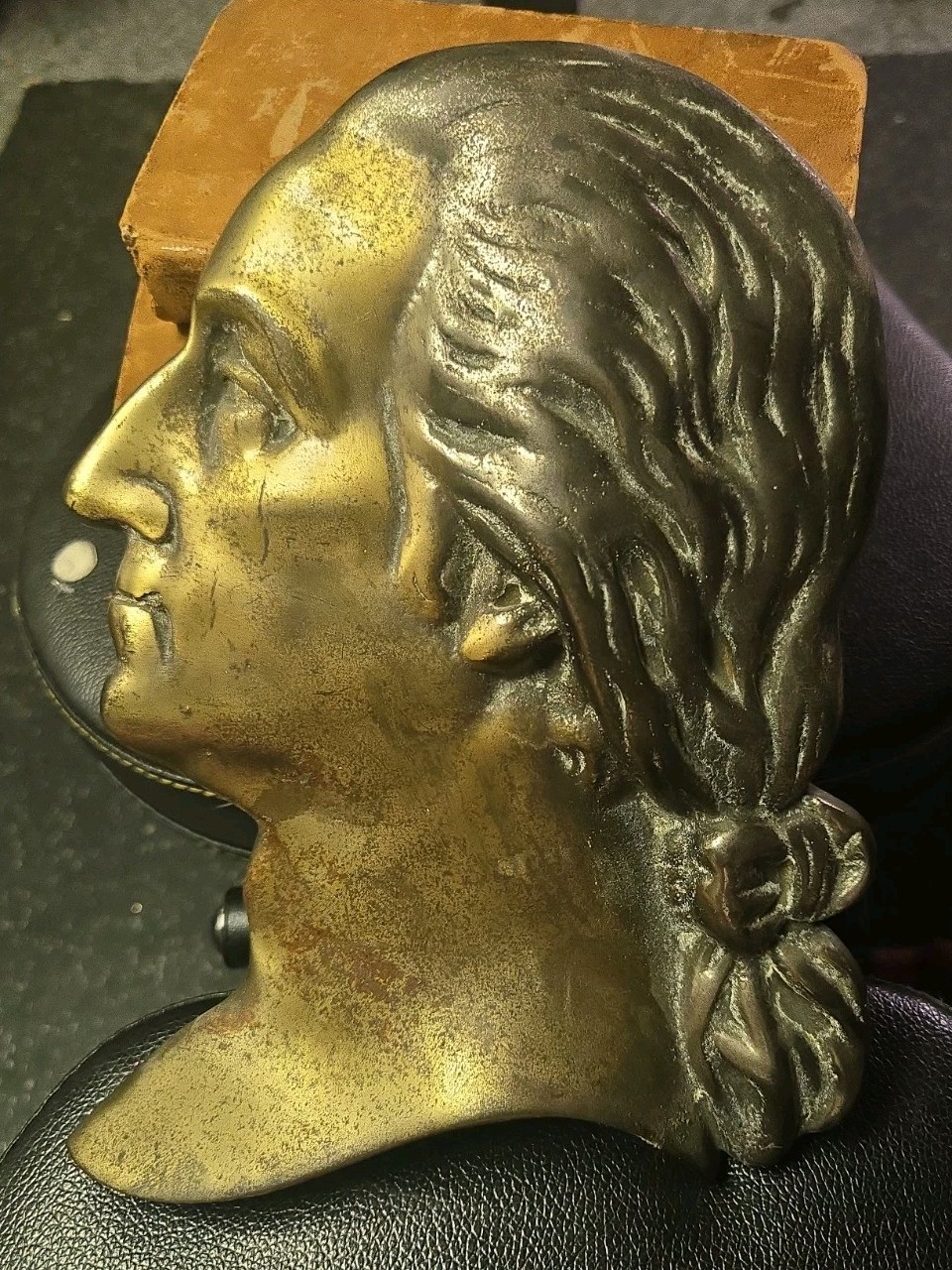 Late 1800’s Early 1900’s Bronze Bust George Washington Late 1800’s Early 1900’s Bronze Bust George Washington