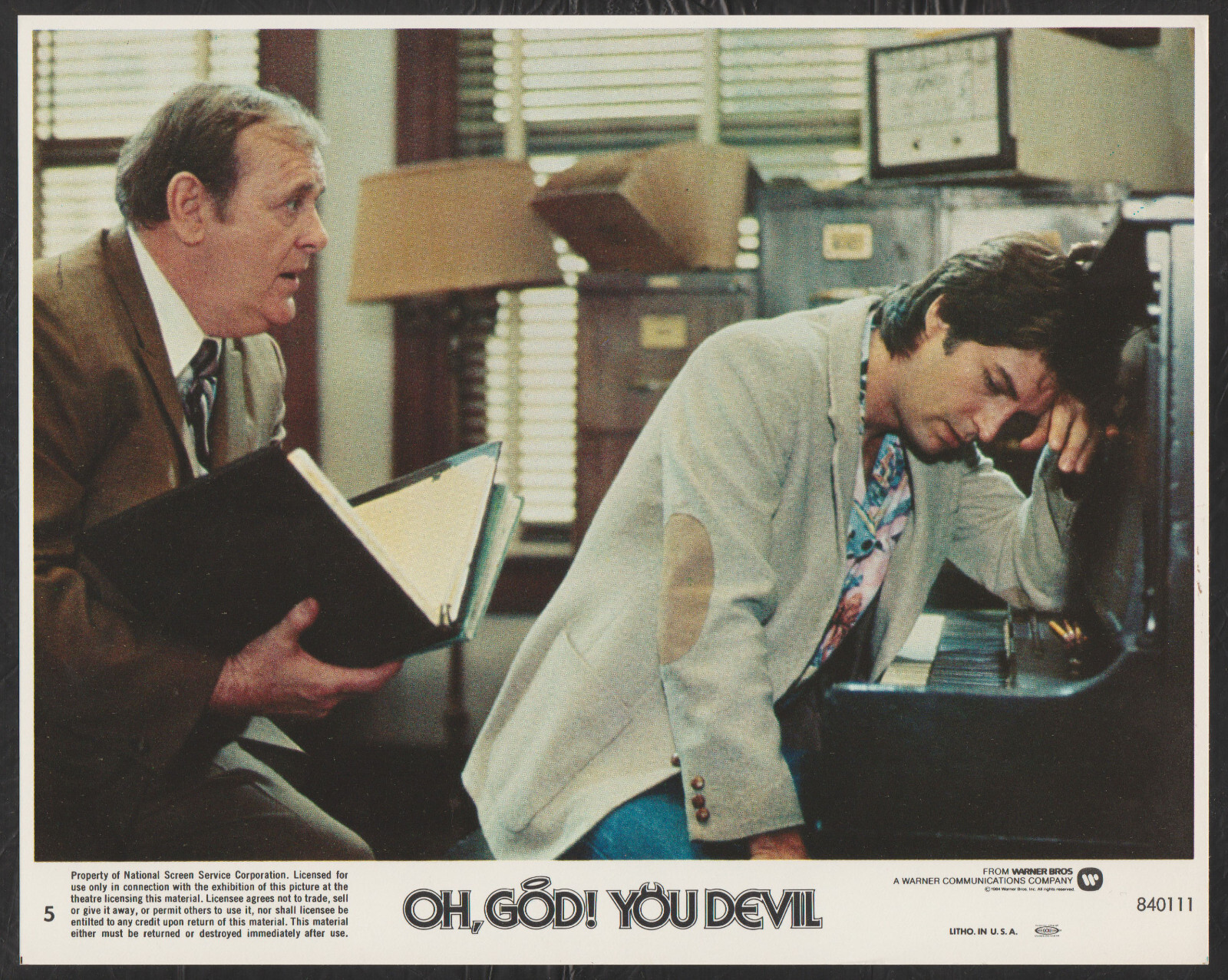 EUGENE ROCHE TED WASS RARE Oh God You Devil ´84 EUGENE ROCHE TED WASS RARE Oh God You Devil ´84