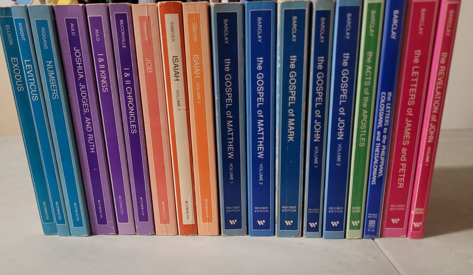 The Daily Bible Study Series Commentary, Old & New Testament Set (Not Complete) The Daily Bible Study Series Commentary, Old & New Testament Set (Not Complete)
