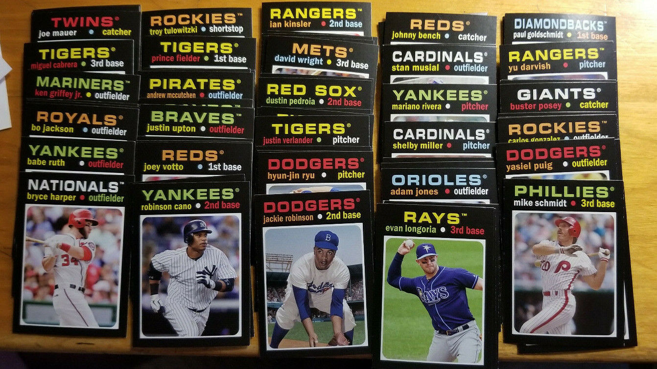 2013 Topps Update 1971 Minis Fill your set you pick choice 