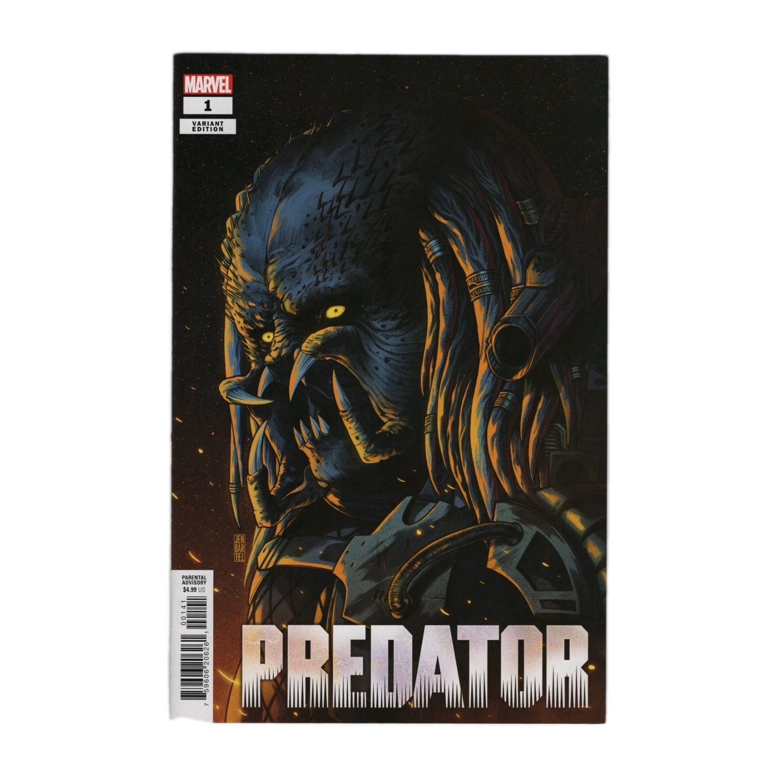 Predator #1 Bartel 1:50 Retailers Incentive Variant Marvel Comics 2023