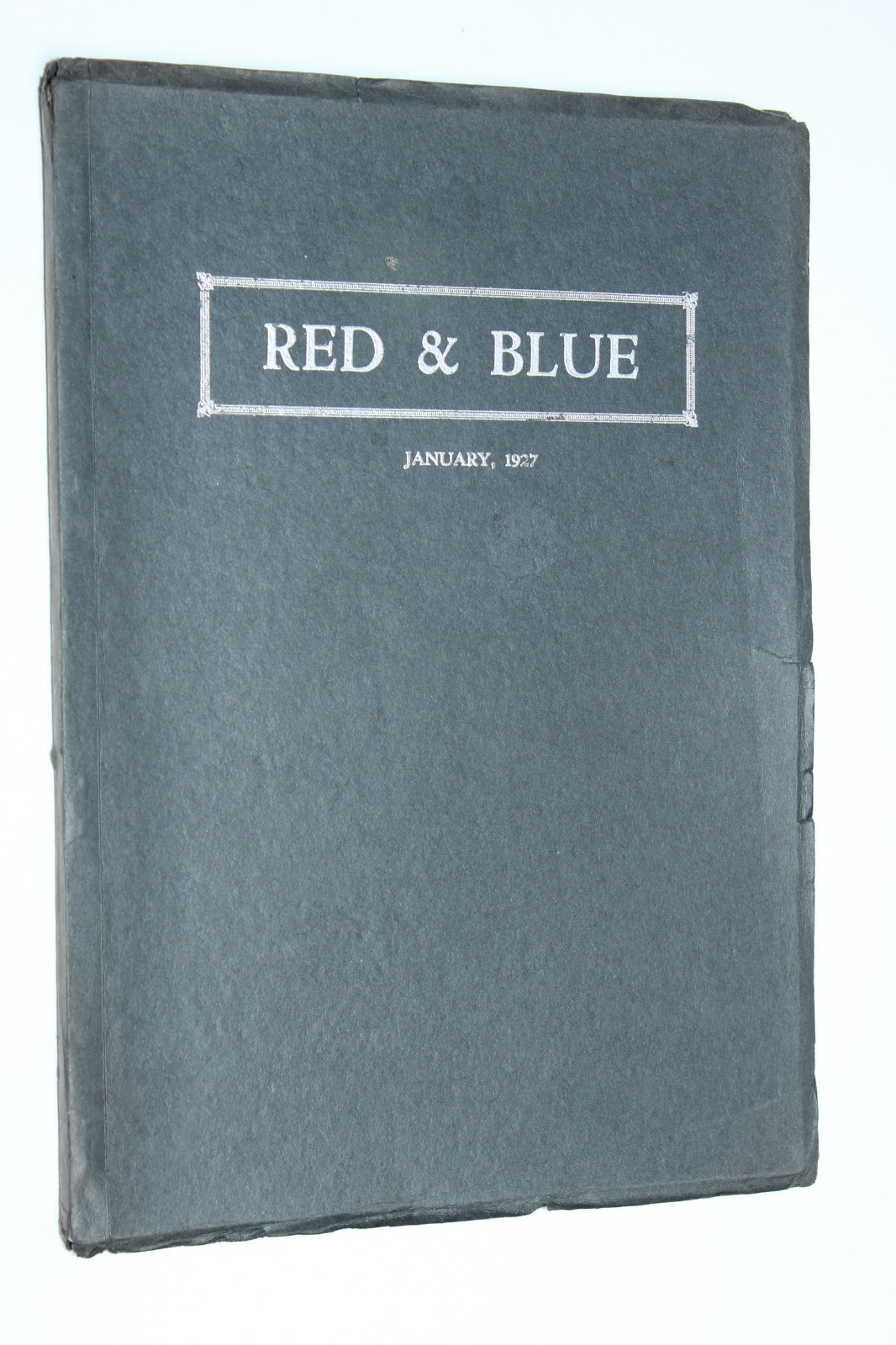 January 1927 Alliance High School Yearbook Alliance Ohio OH - Red & Blue January 1927 Alliance High School Yearbook Alliance Ohio OH - Red & Blue