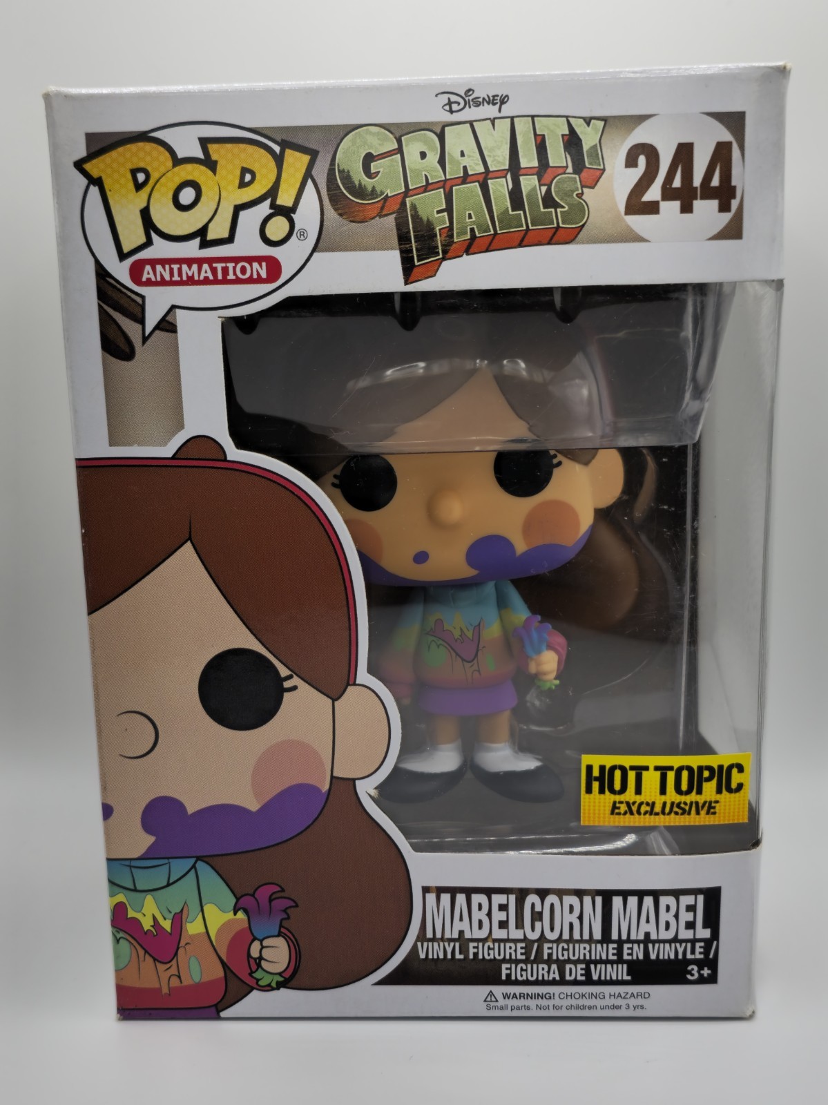 Funko Pop Vinyl Figure #244 Mabelcorn Mabel (Gravity Falls) Hot Topic NEW NIB Funko Pop Vinyl Figure #244 Mabelcorn Mabel (Gravity Falls) Hot Topic NEW NIB