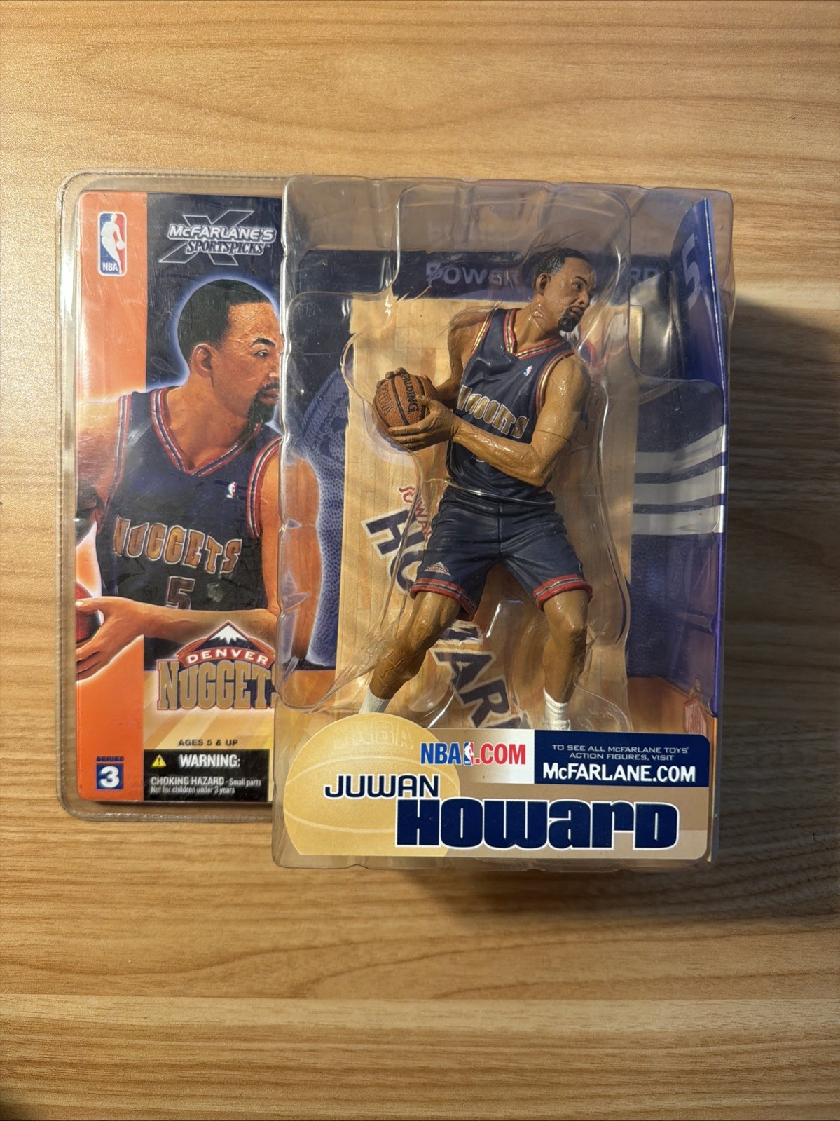 NBA McFARLANE\'S SPORTS PICKS NUGGETS JUWAN HOWARD Series 3 NEW