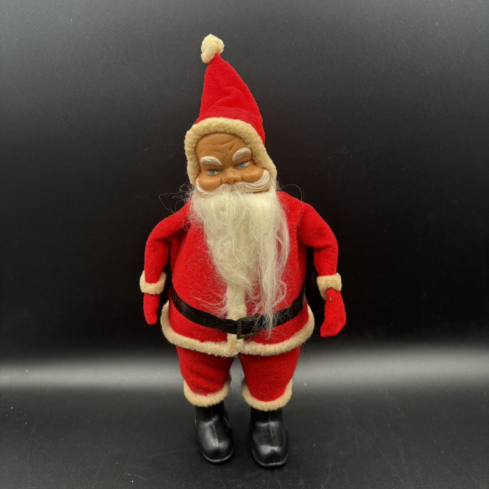 Vintage Rubber Face Santa Claus 12 Vintage Rubber Face Santa Claus 12