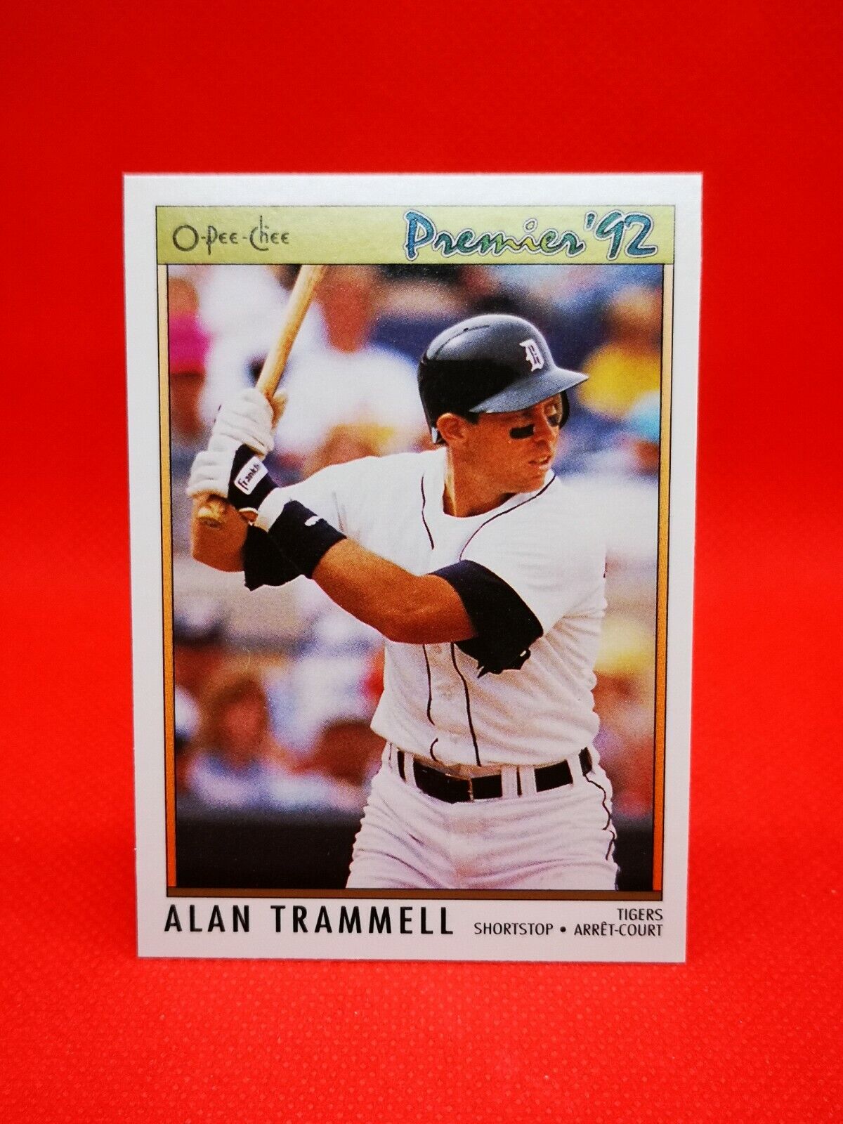1992 O-PEE-CHEE MLB NM+/M Detroit Tigers Baseball Card #31 Alan Trammell