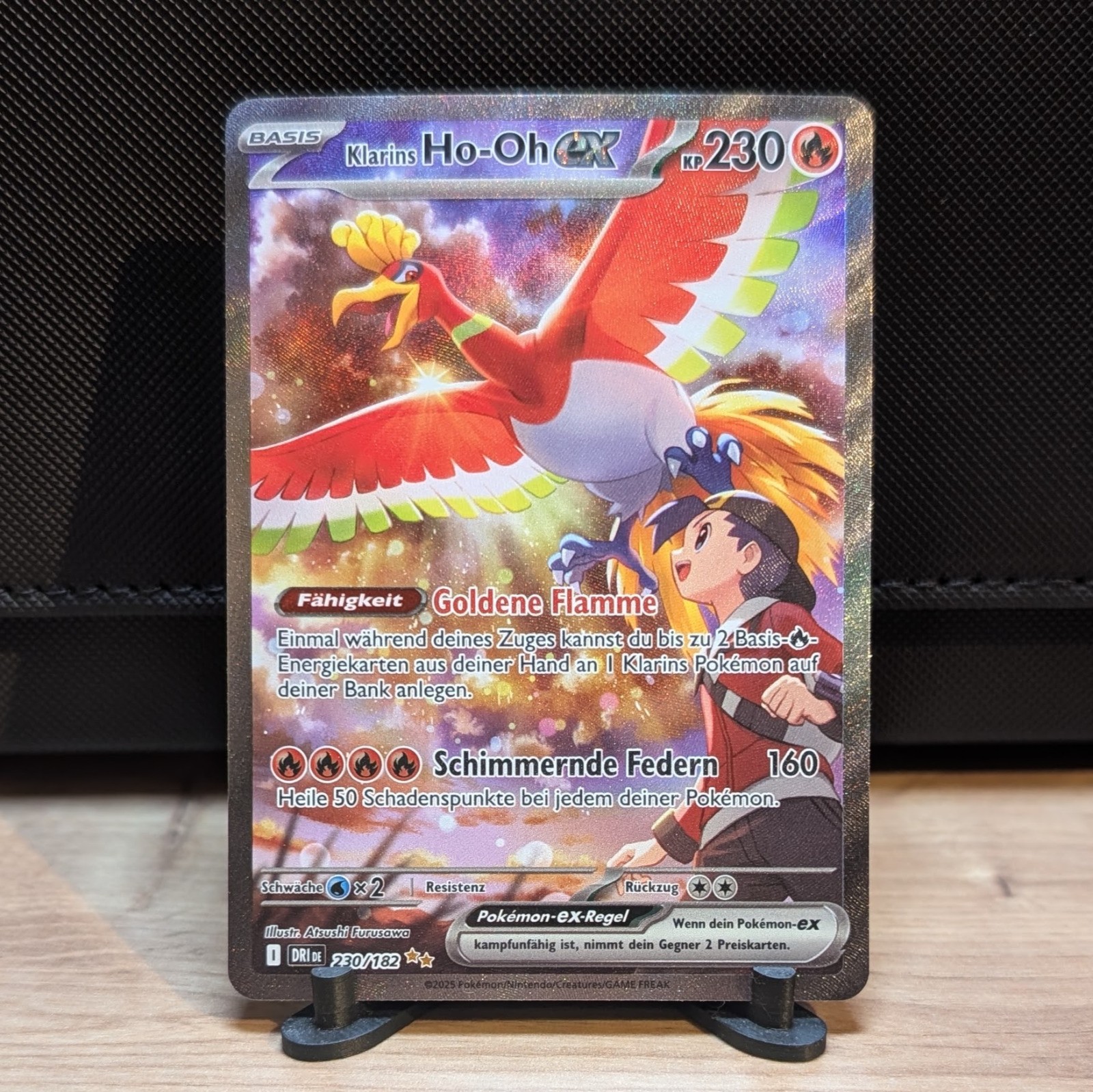 Klarins Ho-Oh-ex 230 Eternal Rivals Fire NM Pokemon Card Klarins Ho-Oh-ex 230 Eternal Rivals Fire NM Pokemon Card