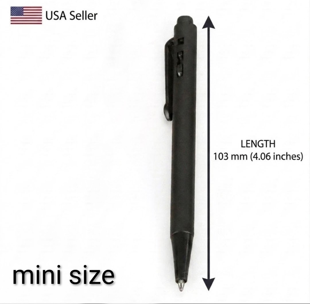 1 PC Students Ballpoint Pen Smooth Writing Office School Teenagers Black Ink Pen