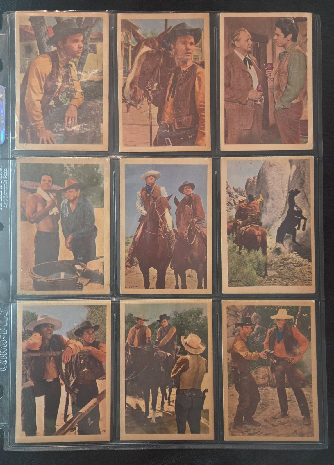 1959 Parkhurst Texas John Slaughter Complete Set of 50 Cards VG Condition 1959 Parkhurst Texas John Slaughter Complete Set of 50 Cards VG Condition