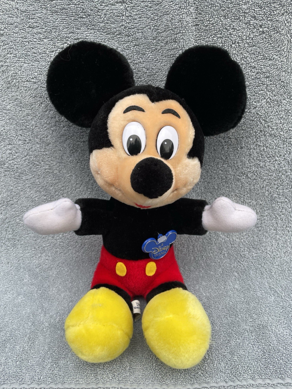 Vintage Mickey Mouse Plush 80s Authentic Disneyland Walt Disney World Korea NWT
