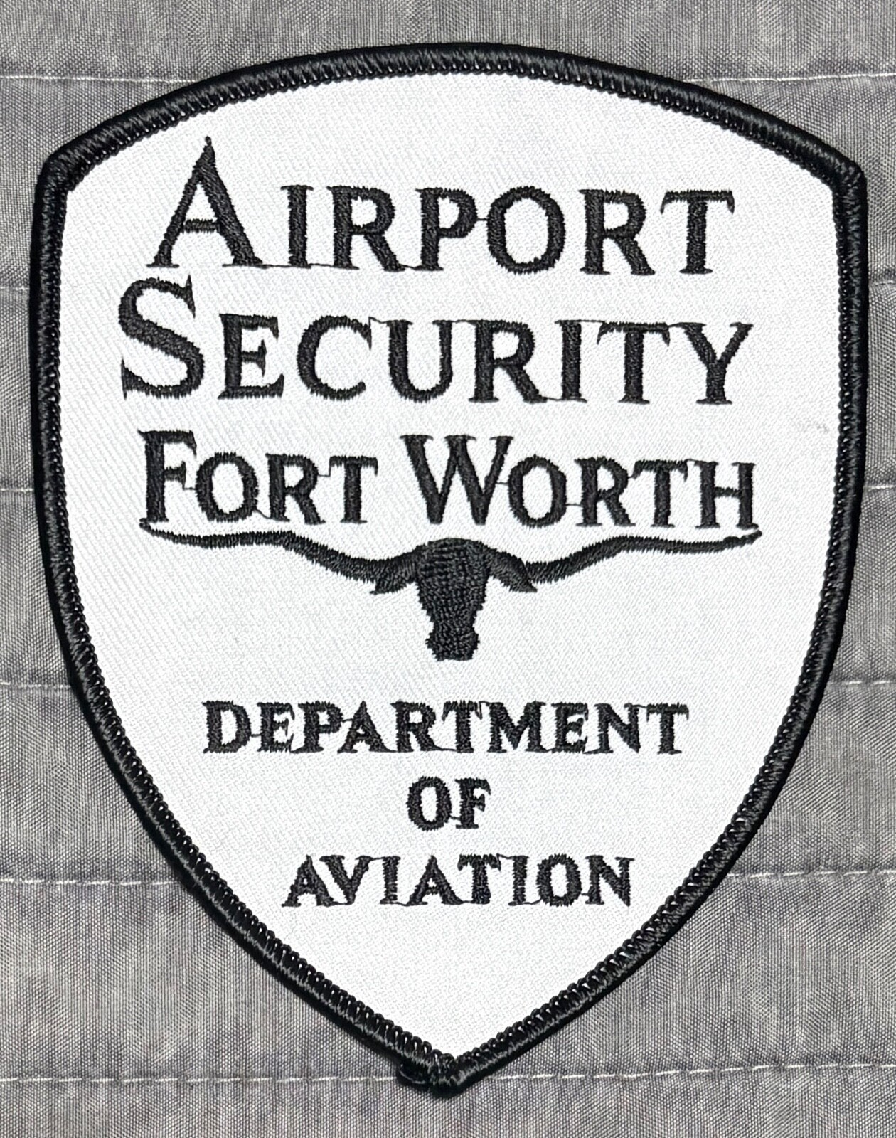 Rare Vintage Obsolete Fort Worth Texas TX Airport Security Patch