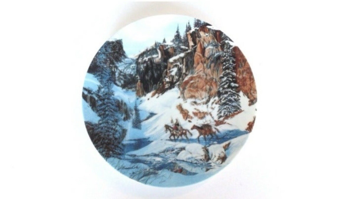 Trail Of The Talismans Limited Edition Plate W S George Numbered COA EUC