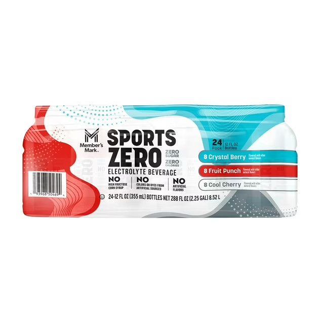 Member's Mark Sports Drink Zero, 12 fl. oz., 24 pk. Member's Mark Sports Drink Zero, 12 fl. oz., 24 pk.