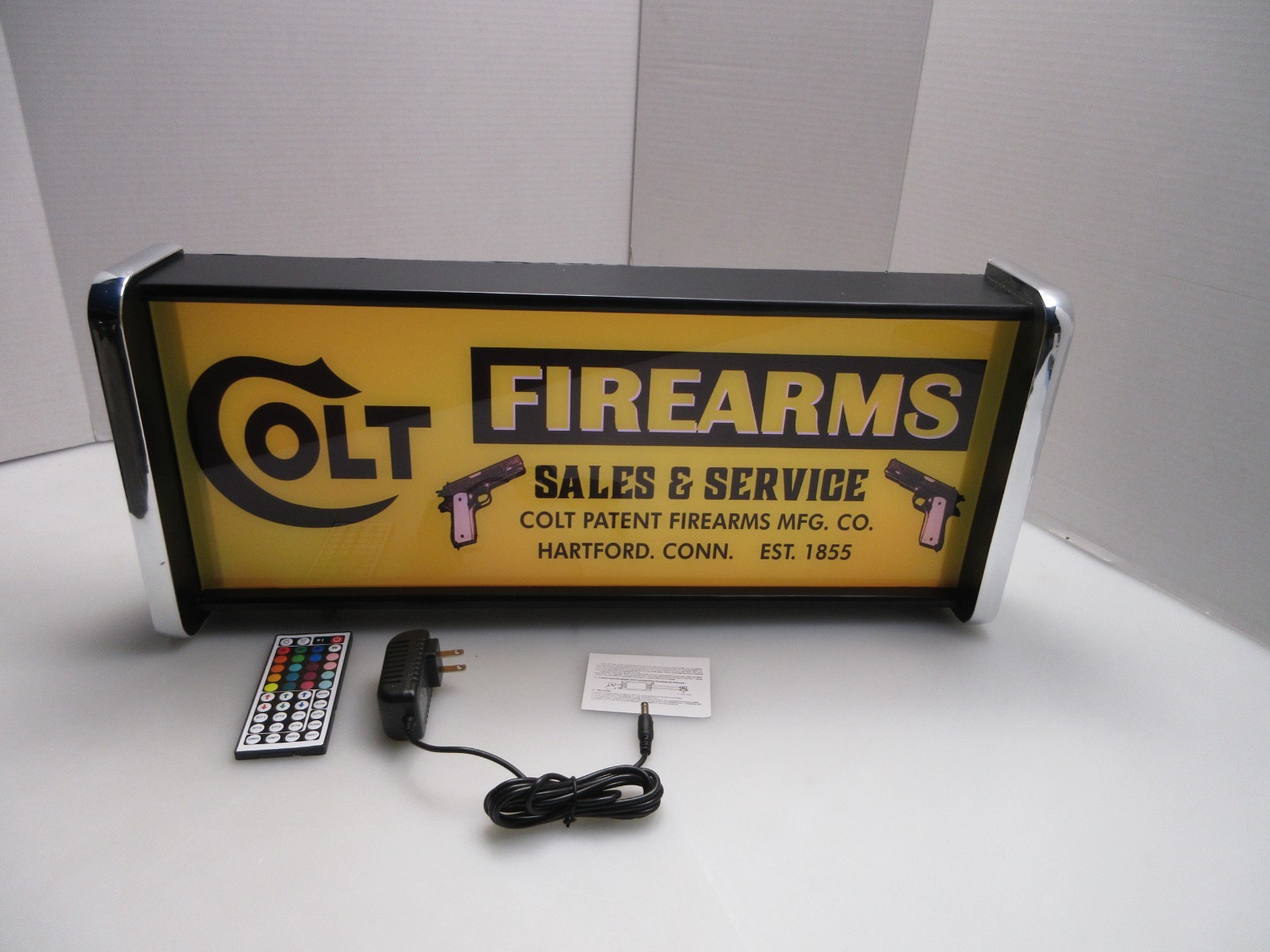 Colt Sales & Service LED Display lighted sign lightbox Wall hanging Light Colt Sales & Service LED Display lighted sign lightbox Wall hanging Light