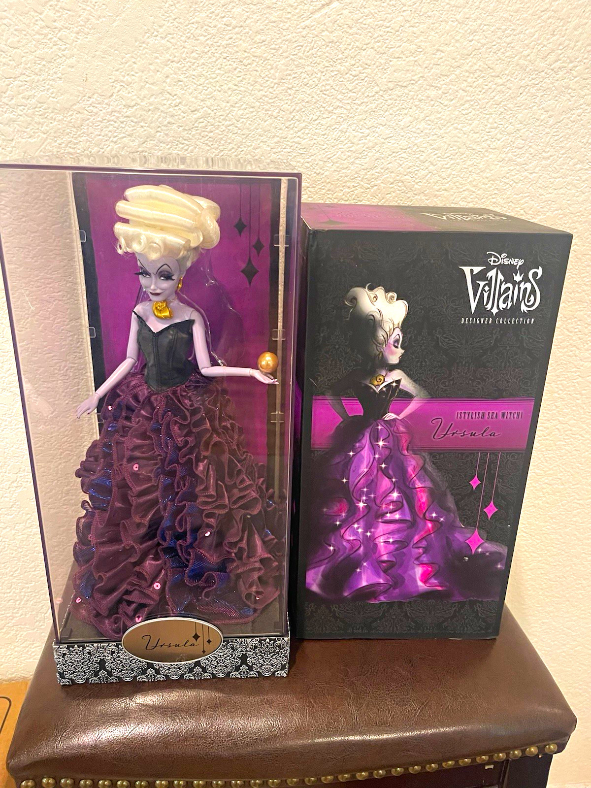 Disney Villains Designer Collection Ursula Figure w/ Box Disney Store Exclusive Disney Villains Designer Collection Ursula Figure w/ Box Disney Store Exclusive