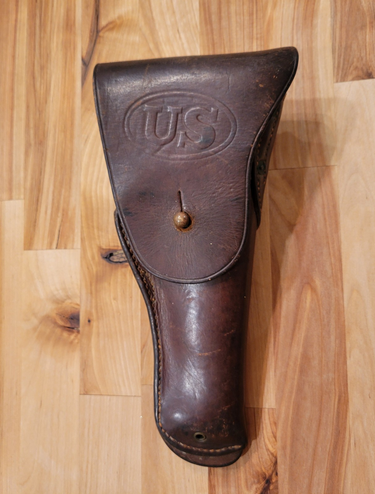 Original WWI Military Brown Leather M1916 Holster For 1911 Colt .45 WW1 & WWII Original WWI Military Brown Leather M1916 Holster For 1911 Colt .45 WW1 & WWII