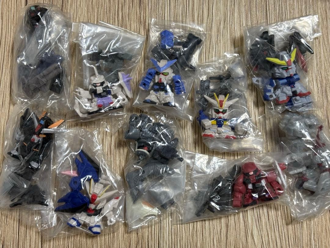 SD Gundam Full Color Custom 03 Complete Set 10pc Collectible 15+