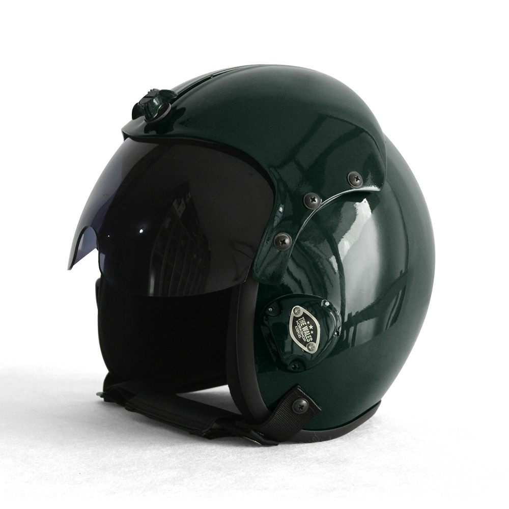 HGU-33 Plain Green Fighter Pilot Flight Helmet Movie Prop USN HGU-33 Plain Green Fighter Pilot Flight Helmet Movie Prop USN