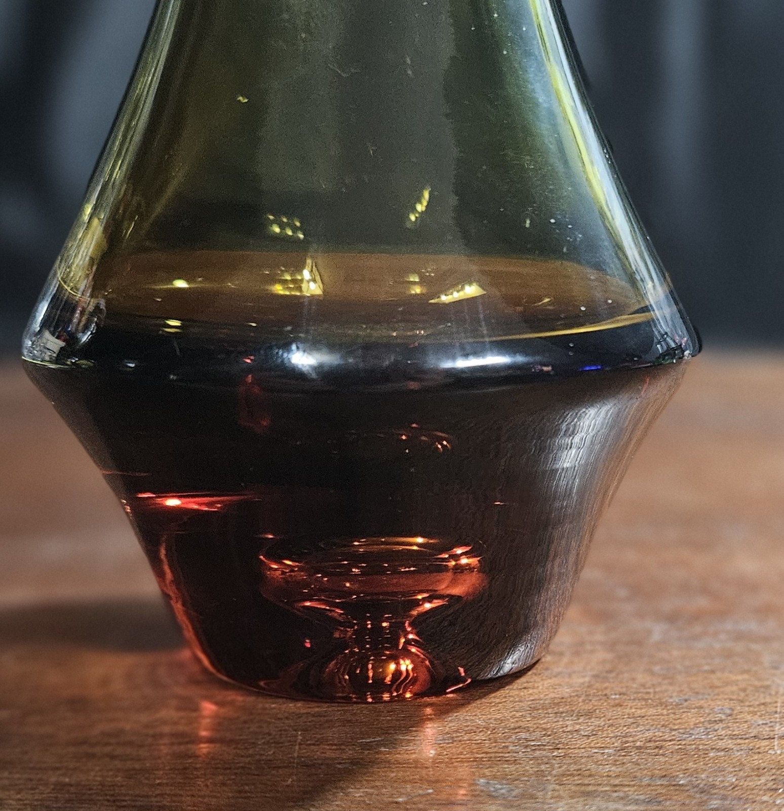 Vintage Finnish Glass Vase Model 1379 Designed By Erkkitapio Siiroinen 1960's Vintage Finnish Glass Vase Model 1379 Designed By Erkkitapio Siiroinen 1960's