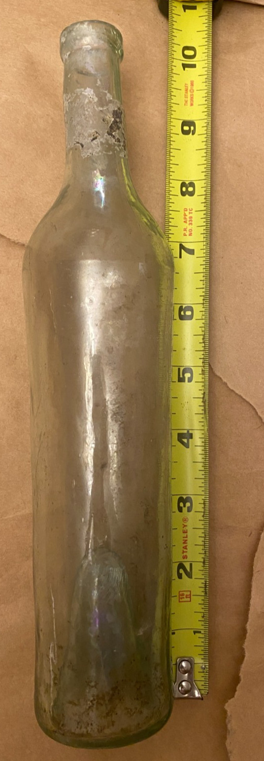 Puerto Rico, 1890, Arecibo, Antique Spain Wine Bottle Comercio Bajo Espana en PR