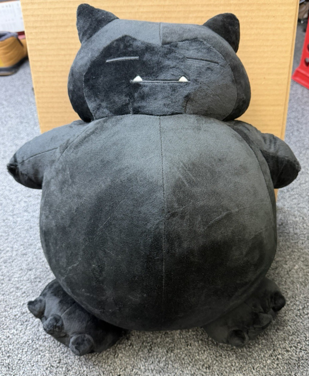 INN Thunderbolt Project FRGMT x Pokemon Snorlax Black Plush 45cm/18 INN Thunderbolt Project FRGMT x Pokemon Snorlax Black Plush 45cm/18
