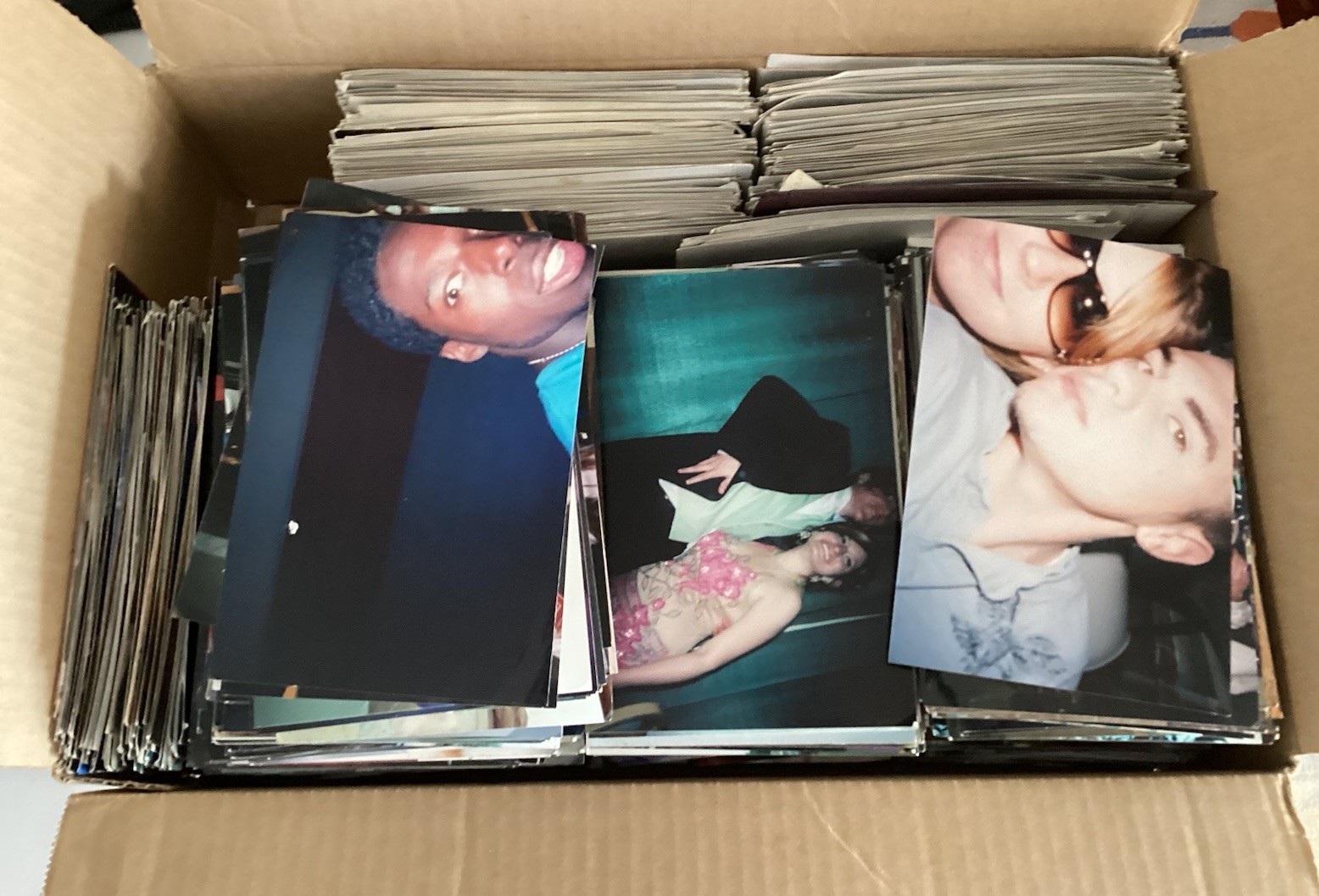 Massive 15 Pound VTG  Photo Lot-early 2000s Color Young People Friends 