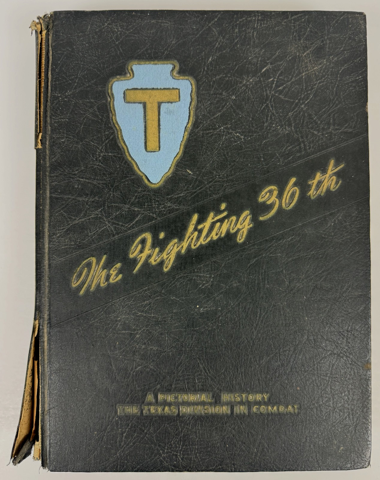 1946 The Fighting 36th Texas Infantry WWII Pictorial History Goering Roster Book
