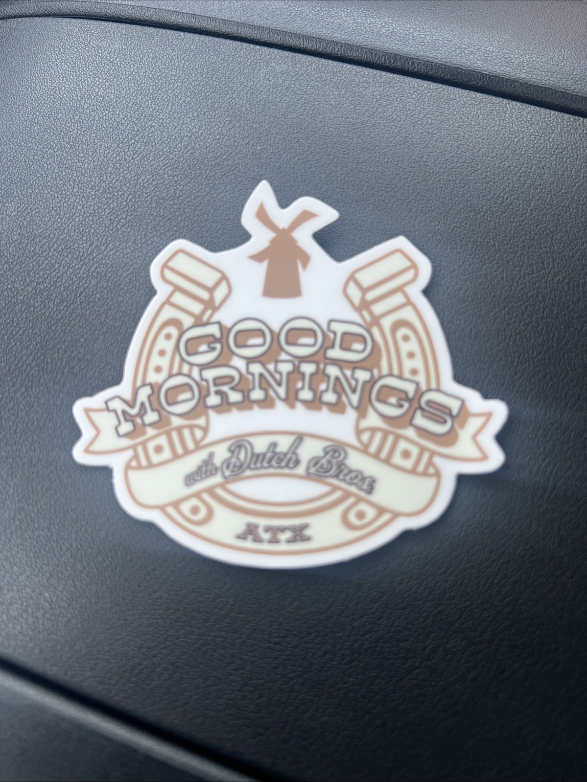 Dutch Bros Sticker Good Mornings With Dutch Bros- 10/25/2026 ATX Pop Up New Dutch Bros Sticker Good Mornings With Dutch Bros- 10/25/2026 ATX Pop Up New