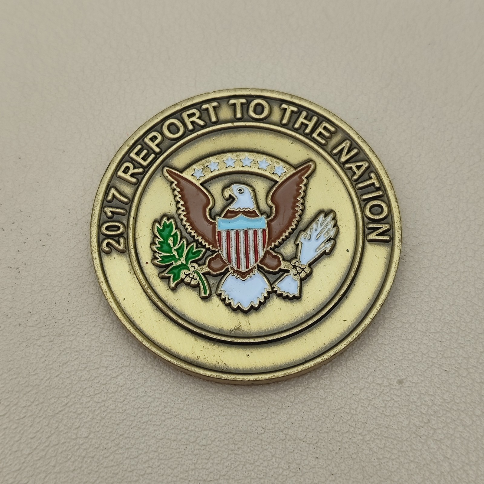 2017 Report to the Nation Challenge Coin