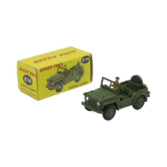 DINKY TOYS 674 AUSTIN CHAMP Used  1
