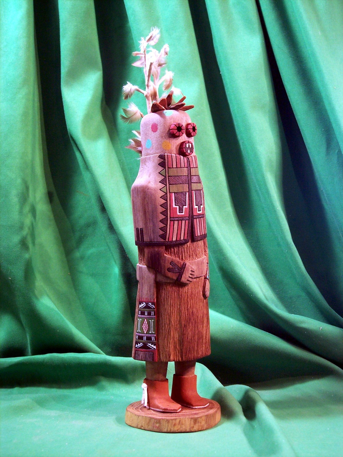 Hopi Kachina Doll - Masau\'u, the Death Kachina by Martin Dallas - Superb Hopi Kachina Doll - Masau\'u, the Death Kachina by Martin Dallas - Superb