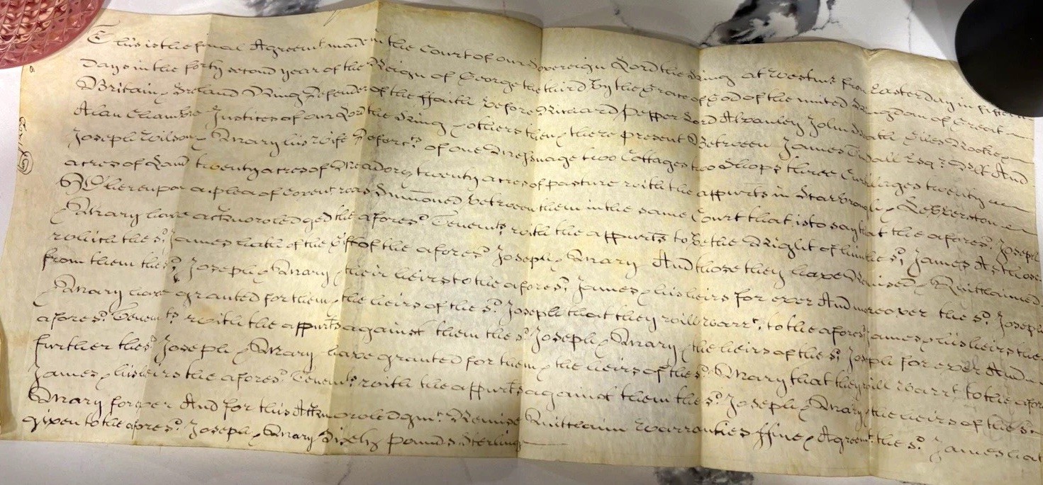 Antique Handwritten Manuscript – Early 1800s Historical Document – Rare Pape Antique Handwritten Manuscript – Early 1800s Historical Document – Rare Pape