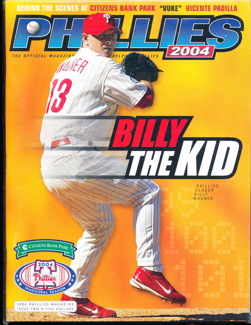 2004 Philadelphia Phillies Yearbook nm bxyb22
