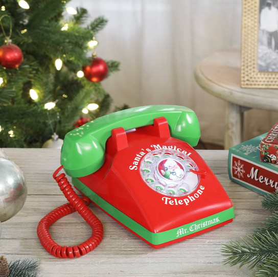 Mr. Christmas Santa’s Interactive Magical Telephone Brand New In Box 