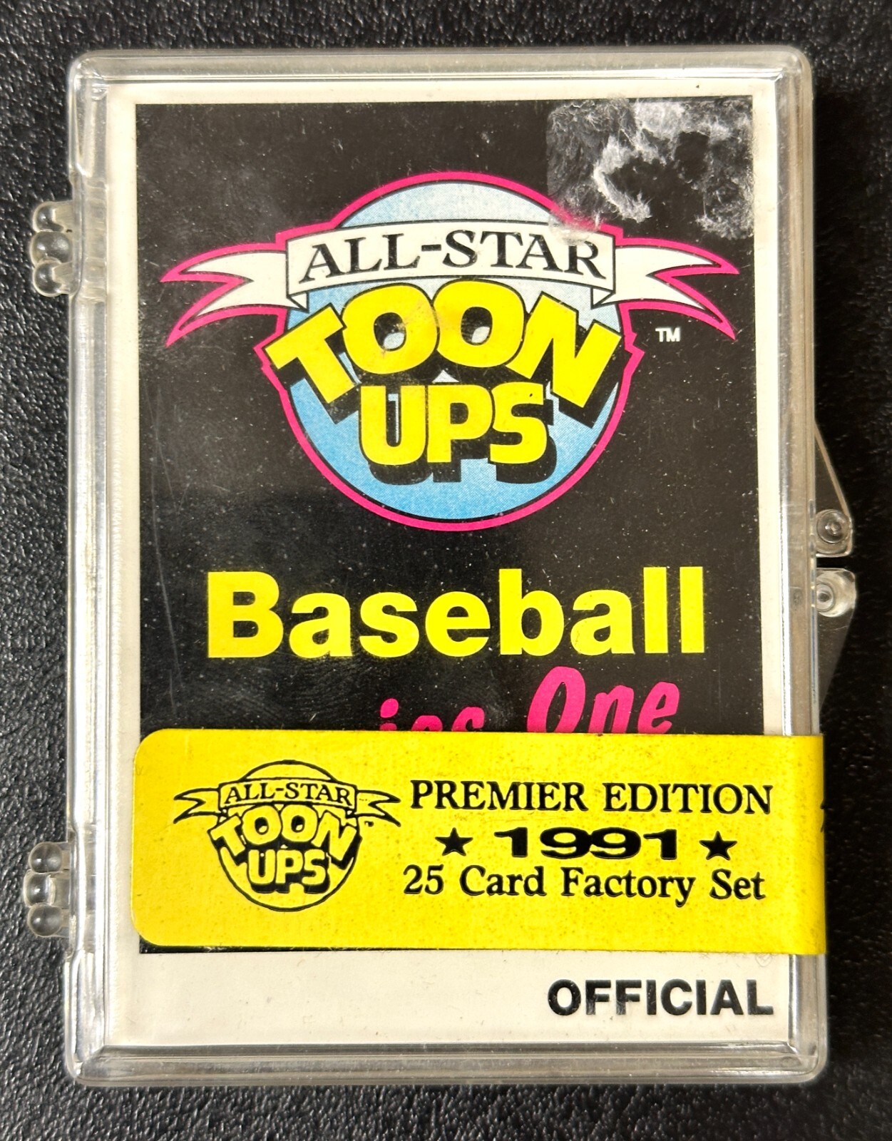 1991 All-Star Toon Ups Baseball Parody Trading Cards Series 1 Sealed w/Sticker 1991 All-Star Toon Ups Baseball Parody Trading Cards Series 1 Sealed w/Sticker